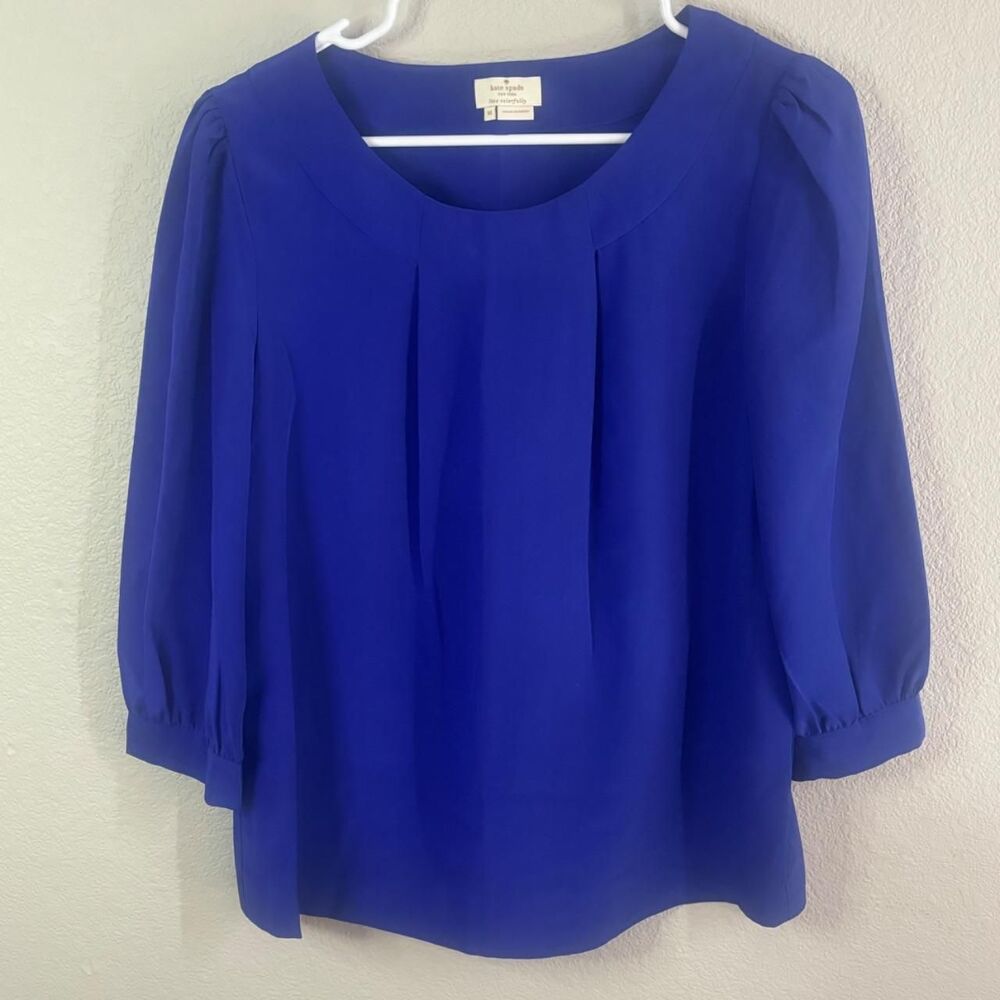 kate spade Royal Blue Blouse